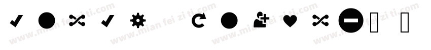 conce roamn字体转换